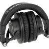 Audio Technica ATH M50xBT2 Trådløs Kabling Hovedtelefoner Sort