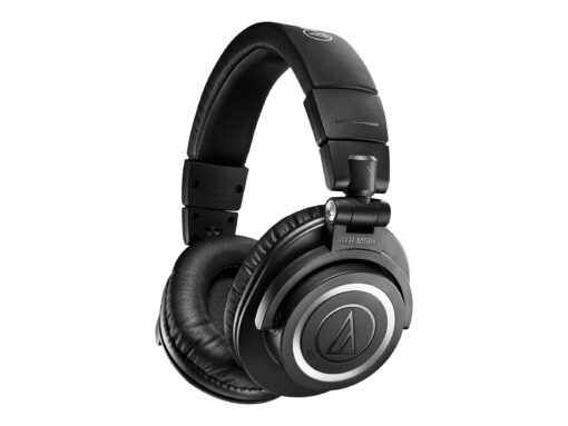 Audio Technica ATH M50xBT2 Trådløs Kabling Hovedtelefoner Sort