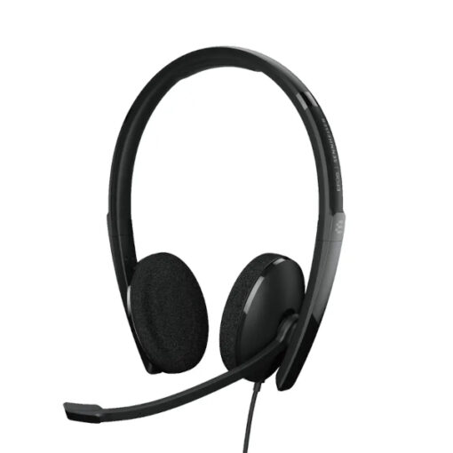 epos adapt 160t usbc ii headset microsoft teams svart 1