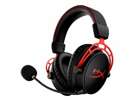 HyperX Cloud Alpha Trådløs Headset Sort Rød