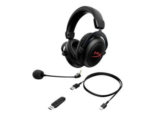 HyperX Cloud Core Trådløs Headset Sort