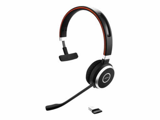 Jabra Evolve 65 SE MS Mono Trådløs Headset Sort