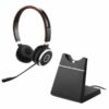 Jabra Evolve 65 UC stereo Trådløs Headset Sort