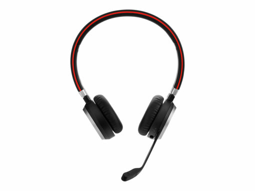 Jabra Evolve 65 UC stereo Trådløs Headset Sort