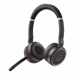 Jabra Evolve 75 SE MS Stereo Trådløs Headset Sort