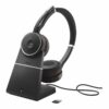 Jabra Evolve 75 SE MS Stereo Trådløs Headset Sort