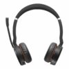 Jabra Evolve 75 SE MS Stereo Trådløs Headset Sort