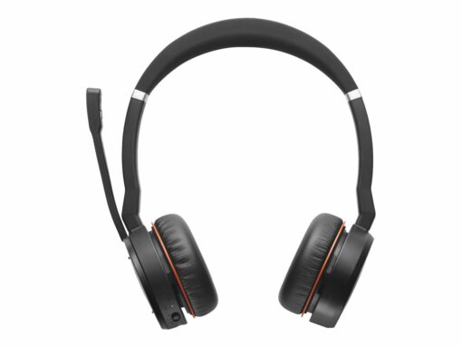 Jabra Evolve 75 SE MS Stereo Trådløs Headset Sort