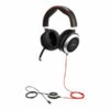 Jabra Evolve 80 UC stereo Kabling Headset Sort