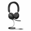 Jabra Evolve2 40 MS Stereo Kabling Headset Sort