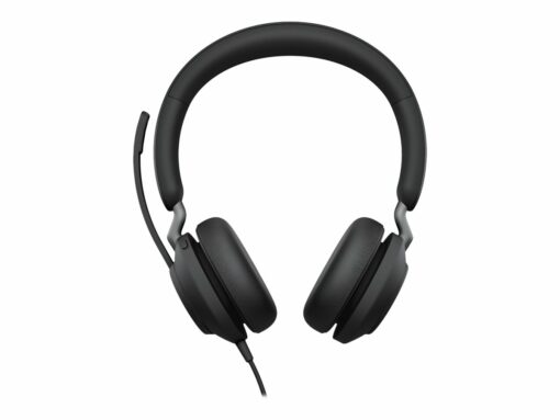 Jabra Evolve2 40 MS Stereo Kabling Headset Sort