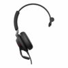 Jabra Evolve2 40 SE MS Mono Kabling Headset Sort