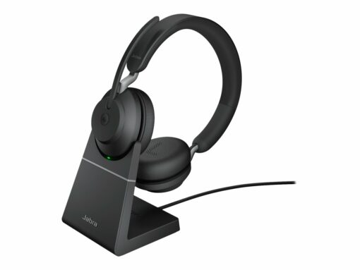 Jabra Evolve2 65 MS Stereo Trådløs Headset Sort