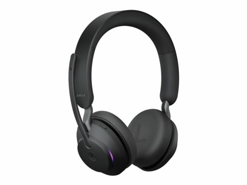 Jabra Evolve2 65 MS Stereo Trådløs Headset Sort