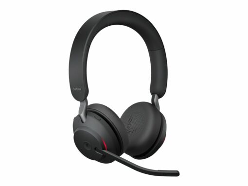 Jabra Evolve2 65 MS Stereo Trådløs Headset Sort