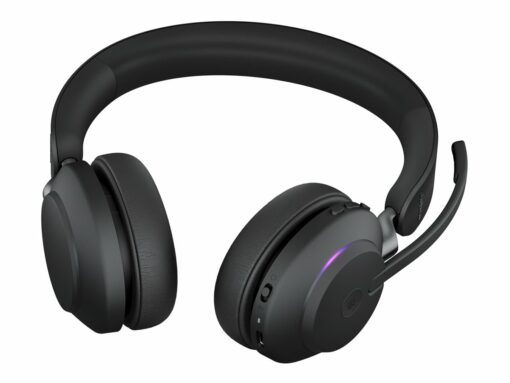 Jabra Evolve2 65 MS Stereo Trådløs Headset Sort