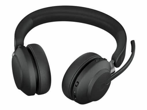 Jabra Evolve2 65 UC Stereo Trådløs Headset Sort