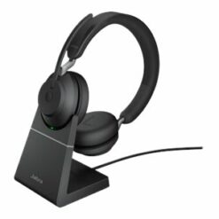 Jabra Evolve2 65 UC Stereo Trådløs Headset Sort