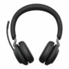 Jabra Evolve2 65 UC Stereo Trådløs Headset Sort