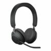 Jabra Evolve2 65 UC Stereo Trådløs Headset Sort