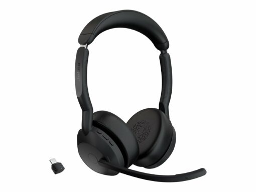 Jabra Evolve2 Trådløs Headset Sort