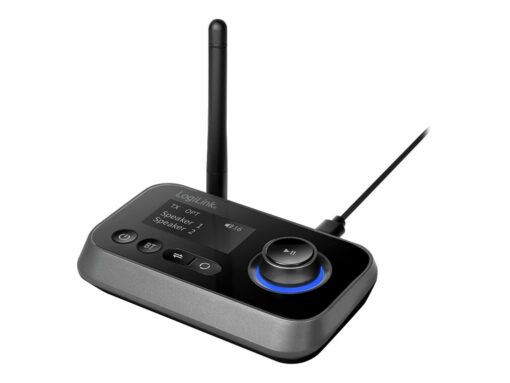 LogiLink Bluetooth trådløs audiomodtager/sender Sort
