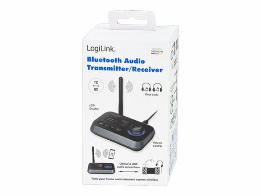 LogiLink Bluetooth trådløs audiomodtager/sender Sort