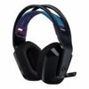 Logitech G G535 LIGHTSPEED Wireless Gaming Headset Trådløs Headset Sort Lilla