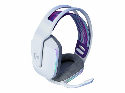 Logitech G G733 LIGHTSPEED Wireless RGB Gaming Headset Trådløs Headset Hvid