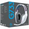 Logitech G G733 LIGHTSPEED Wireless RGB Gaming Headset Trådløs Headset Hvid