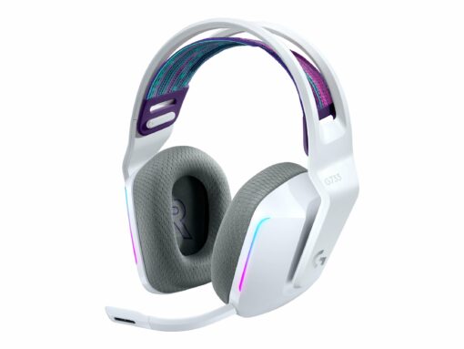 Logitech G G733 LIGHTSPEED Wireless RGB Gaming Headset Trådløs Headset Hvid