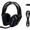 Logitech G G733 LIGHTSPEED Wireless RGB Gaming Headset Trådløs Headset Sort