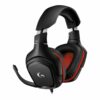 Logitech Gaming Headset G332 Kabling Headset Sort Rød