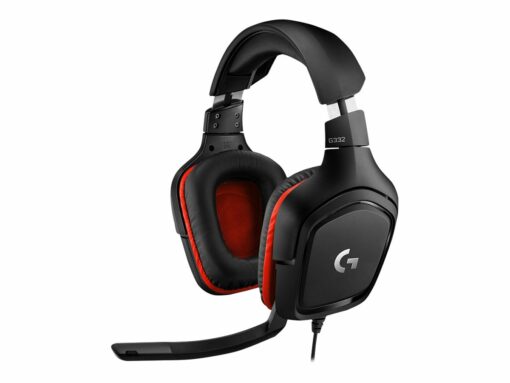 Logitech Gaming Headset G332 Kabling Headset Sort Rød