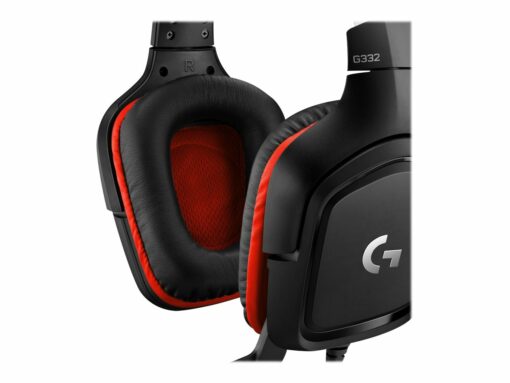 Logitech Gaming Headset G332 Kabling Headset Sort Rød