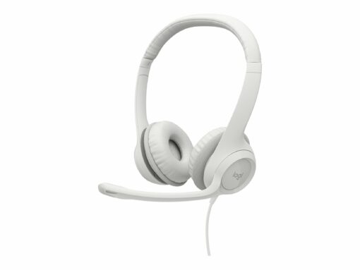 Logitech H390 Kabling Headset Hvid