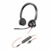 Poly Plantronics Blackwire 3325 Kabling Headset Sort