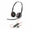 Poly Plantronics Blackwire C3220 Kabling Headset Sort