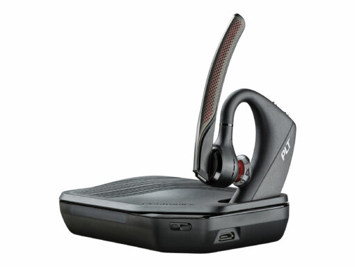 Poly Plantronics Voyager 5200 UC Trådløs Headset Sort