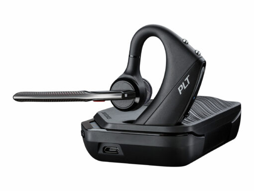 Poly Plantronics Voyager 5200 UC Trådløs Headset Sort