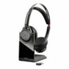 Poly Plantronics Voyager Focus UC B825 Trådløs Headset Sort