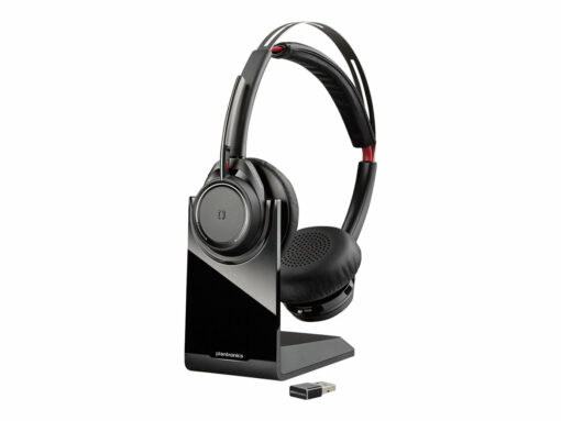 Poly Plantronics Voyager Focus UC B825 Trådløs Headset Sort