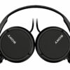 Sony MDR ZX110AP Kabling Hovedtelefoner Sort