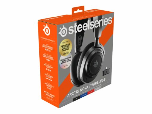 SteelSeries Arctis Nova 7 Trådløs Headset Sort