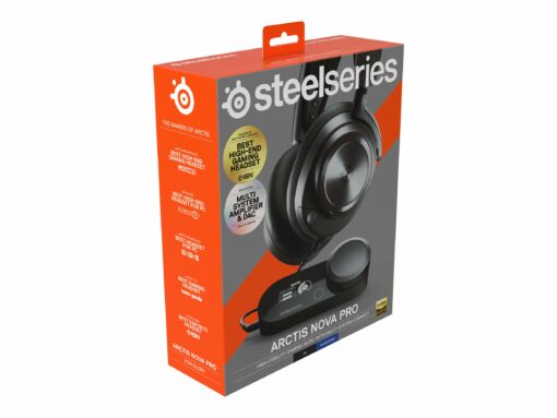 SteelSeries Arctis Nova Pro Kabling Headset Sort