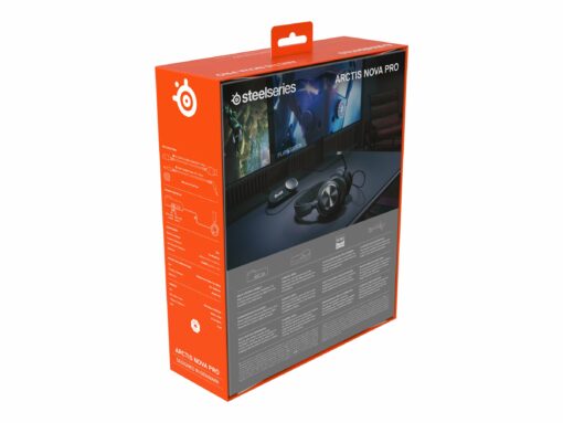 SteelSeries Arctis Nova Pro Kabling Headset Sort