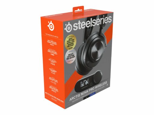 SteelSeries Arctis Nova Pro Wireless Trådløs Headset Sort