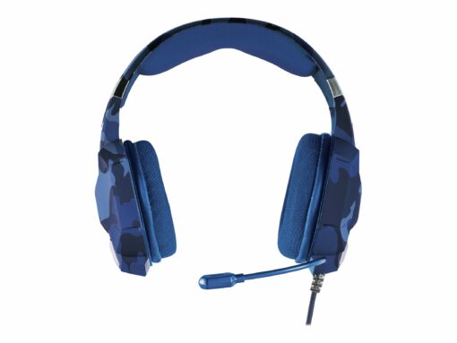 Trust GXT 322B Carus Kabling Headset Blå