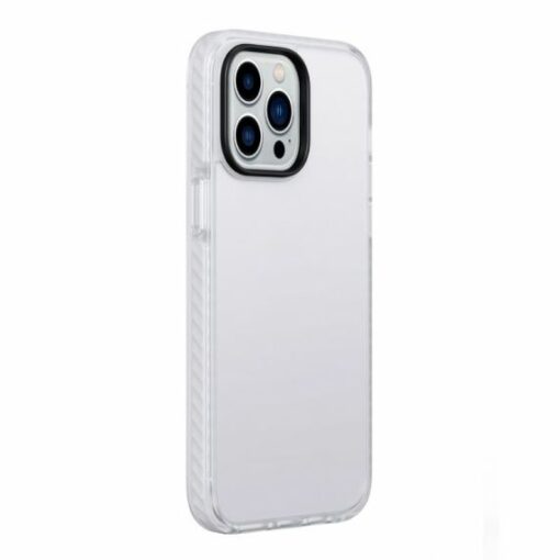 iPhone 15 Pro Max Stöttåligt TPU Mobilskal - Vit
