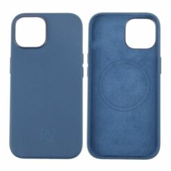 iPhone 15 Silikonskal Rvelon MagSafe - Mörkblå